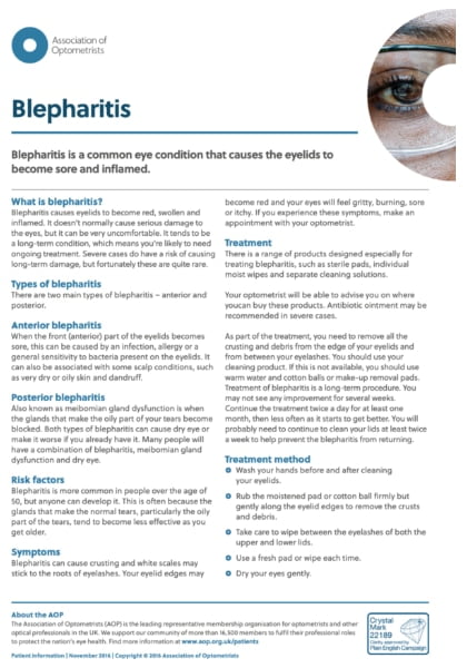 Blepharitis